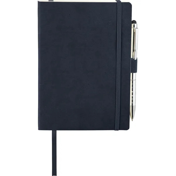 Soft bound 5" x 7" journal with ballpoint/stylus pen and 80... from ASI 66887 PCNA / Leeds