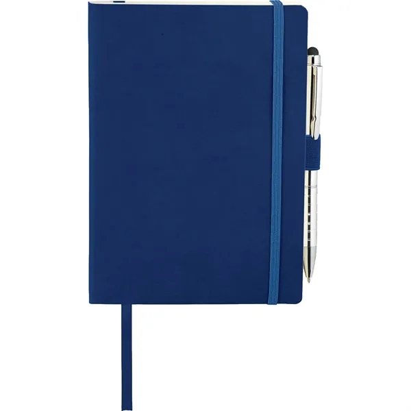 Soft bound 5" x 7" journal with ballpoint/stylus pen and 80... from ASI 66887 PCNA / Leeds