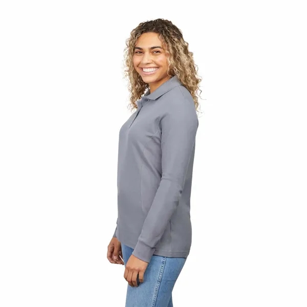 PALO Long Sleeve 100% Cotton Pique Polo - Women's... from ASI 66887 PCNA / Trimark