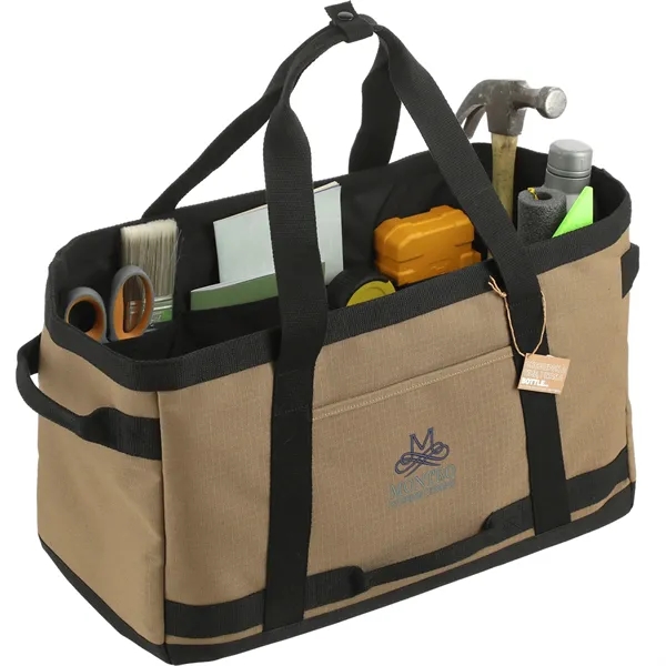 Recycled utility tote bag with handles on all four sides.... from ASI 66887 PCNA / Leeds