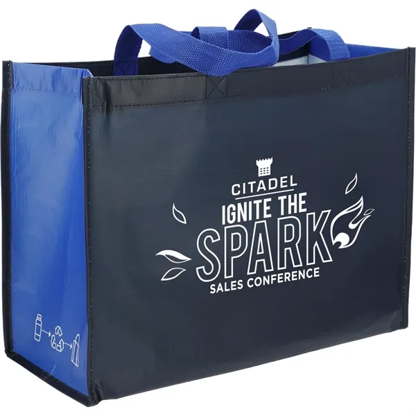 7" x 13" x 17" laminated matte non-woven shopping tote bag.... from ASI 66887 PCNA / Bullet