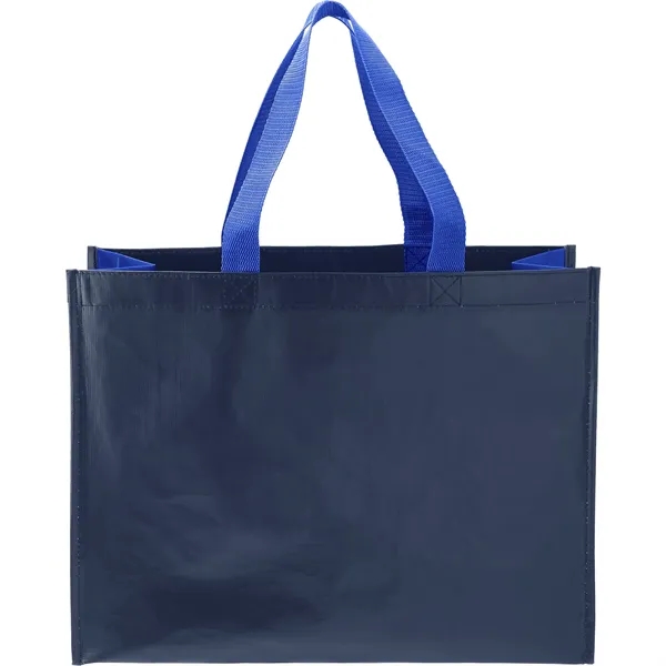 7" x 13" x 17" laminated matte non-woven shopping tote bag.... from ASI 66887 PCNA / Bullet