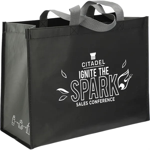 7" x 13" x 17" laminated matte non-woven shopping tote bag.... from ASI 66887 PCNA / Bullet