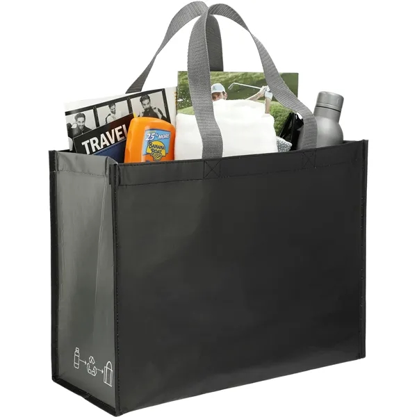 7" x 13" x 17" laminated matte non-woven shopping tote bag.... from ASI 66887 PCNA / Bullet