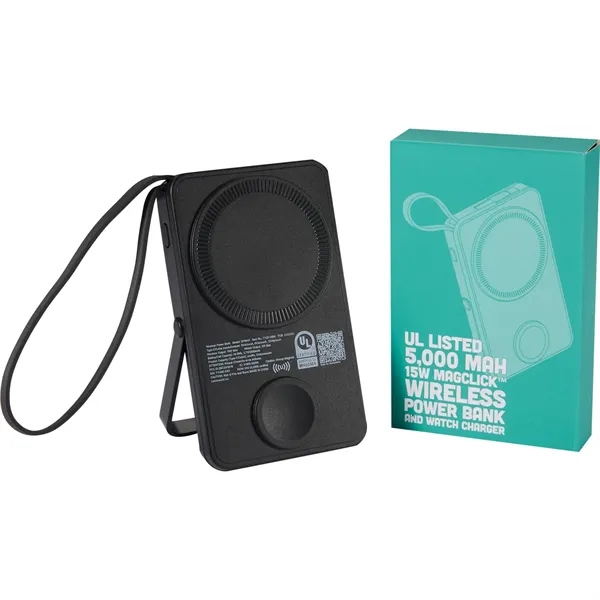 UL Listed MagClick™ Power Bank and Watch Charger... from ASI 66887 PCNA / Leeds