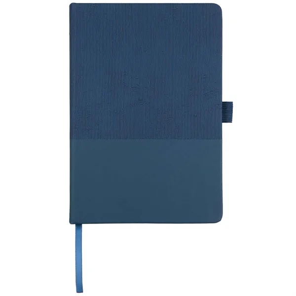 5.5" x 8.5" FSC® Recycled Ribbed Bound Journal... from ASI 66887 PCNA / Leeds