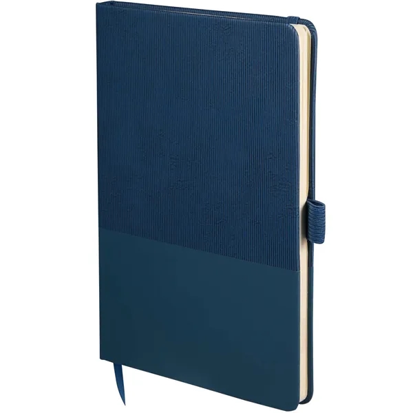 5.5" x 8.5" FSC® Recycled Ribbed Bound Journal... from ASI 66887 PCNA / Leeds