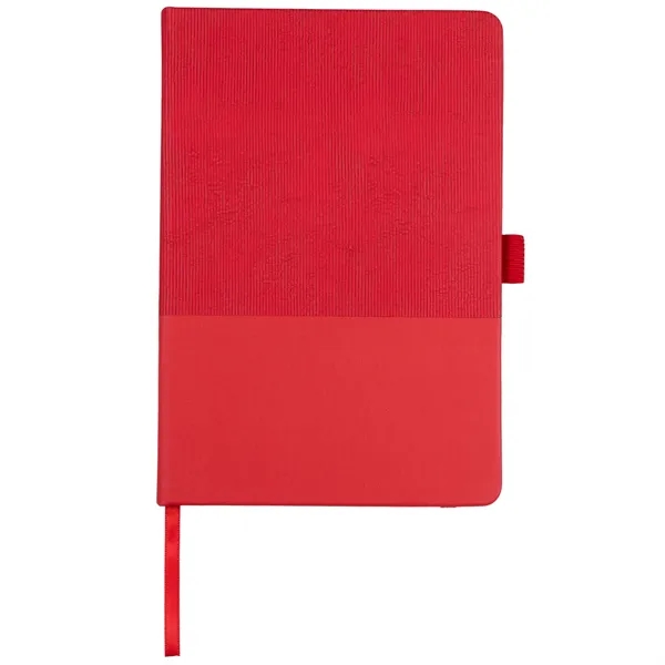 5.5" x 8.5" FSC® Recycled Ribbed Bound Journal... from ASI 66887 PCNA / Leeds