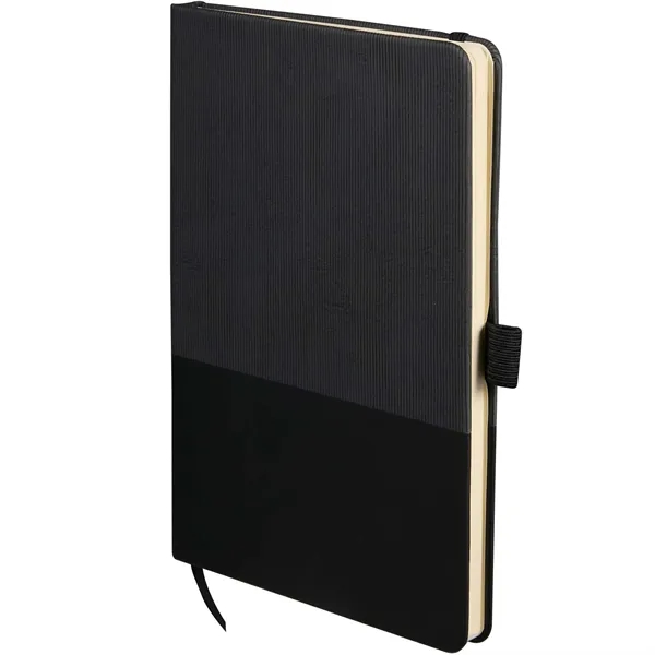 5.5" x 8.5" FSC® Recycled Ribbed Bound Journal... from ASI 66887 PCNA / Leeds