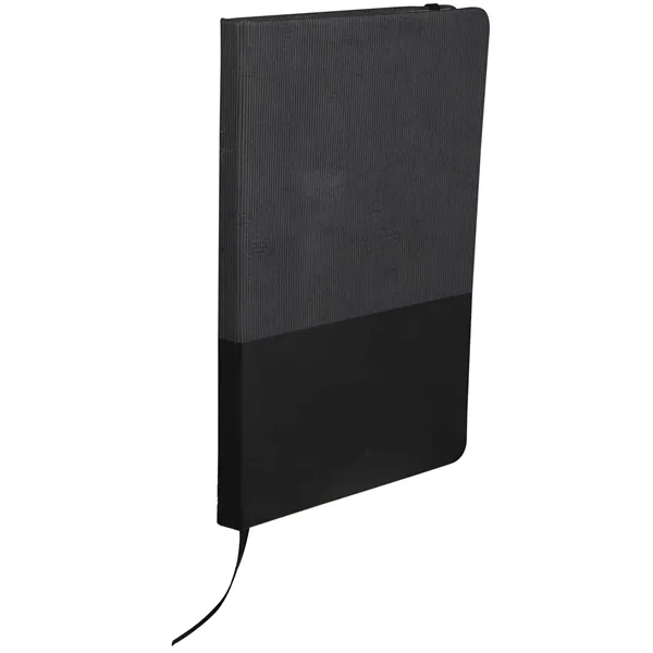 5.5" x 8.5" FSC® Recycled Ribbed Bound Journal... from ASI 66887 PCNA / Leeds