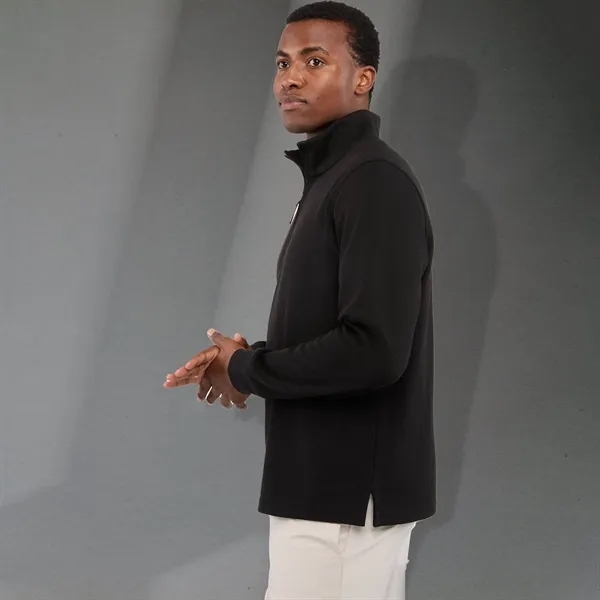 HUDSON Eco Knit Quarter Zip-Men's... from ASI 66887 PCNA / Trimark