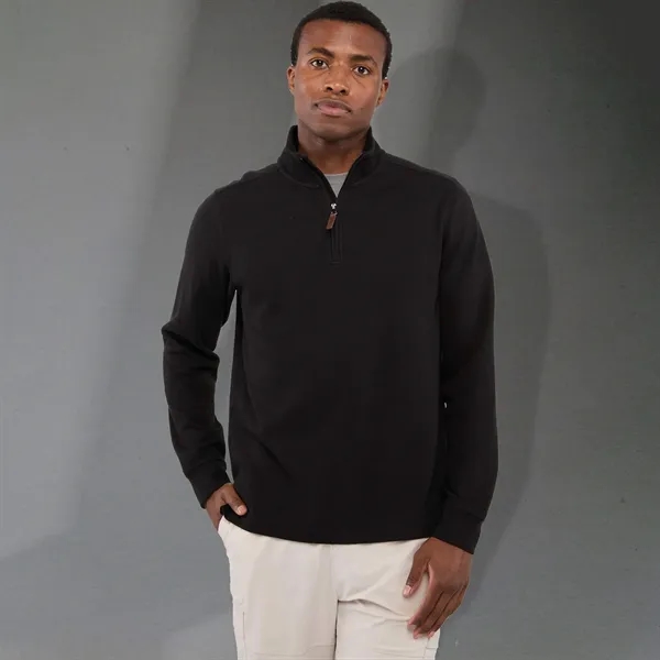 HUDSON Eco Knit Quarter Zip-Men's... from ASI 66887 PCNA / Trimark