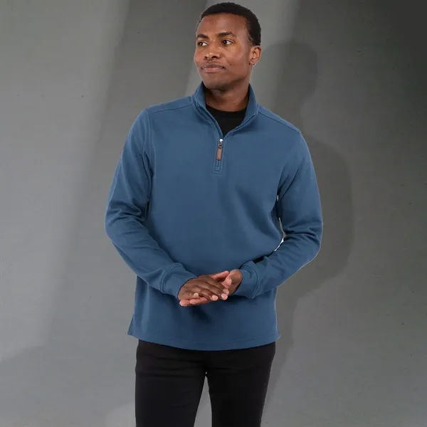 HUDSON Eco Knit Quarter Zip-Men's... from ASI 66887 PCNA / Trimark