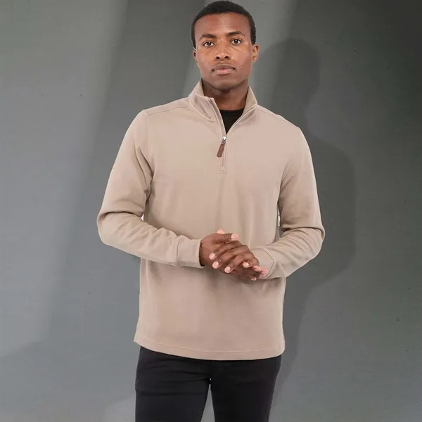 HUDSON Eco Knit Quarter Zip-Men's... from ASI 66887 PCNA / Trimark