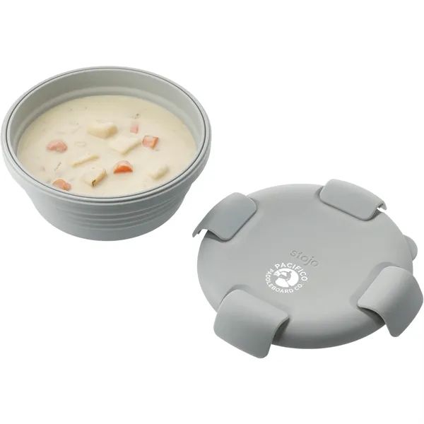 7.1" x 3.2" x 7.1" collapsible bowl with a lid... from ASI 66887 PCNA / Leed’s