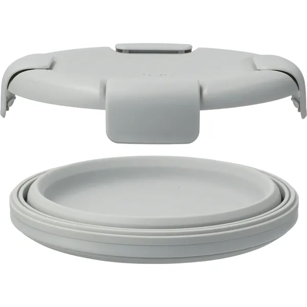 7.1" x 3.2" x 7.1" collapsible bowl with a lid... from ASI 66887 PCNA / Leed’s