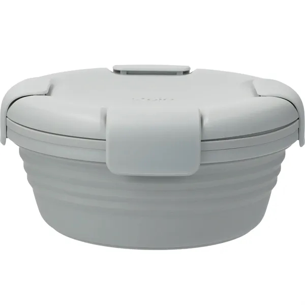 7.1" x 3.2" x 7.1" collapsible bowl with a lid... from ASI 66887 PCNA / Leed’s