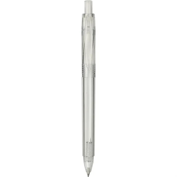 Quick-dry gel pen with plunger-action mechanism and rPET barrel.... from ASI 66887 PCNA / Leeds
