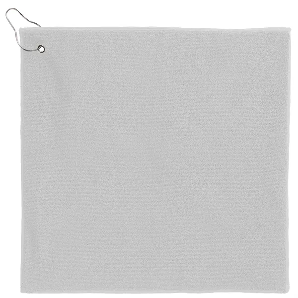 15" x 15" Recycled 300g Terry Polyester Towel... from ASI 66887 PCNA / Leeds