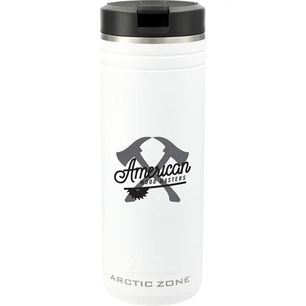 24 oz. double wall stainless steel tumbler with screw-on lid with... from ASI 66887 PCNA / Leed’s