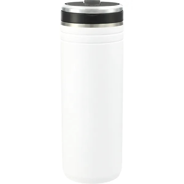 24 oz. double wall stainless steel tumbler with screw-on lid with... from ASI 66887 PCNA / Leed’s