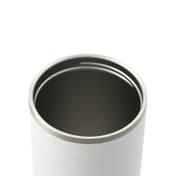 24 oz. double wall stainless steel tumbler with screw-on lid with... from ASI 66887 PCNA / Leed’s