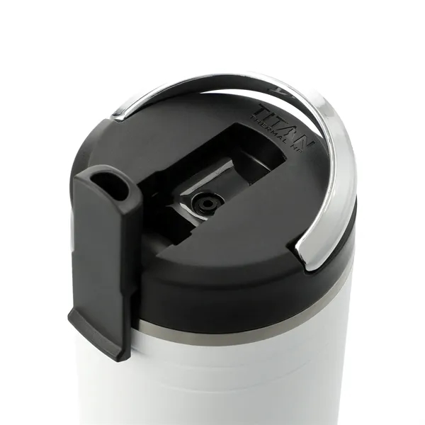 24 oz. double wall stainless steel tumbler with screw-on lid with... from ASI 66887 PCNA / Leed’s