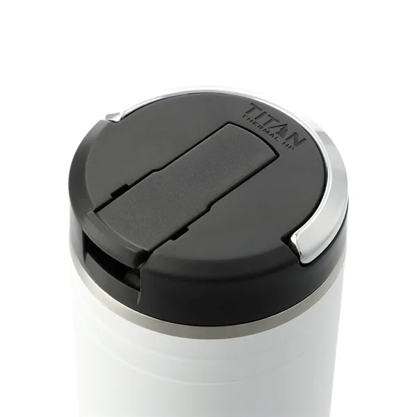 24 oz. double wall stainless steel tumbler with screw-on lid with... from ASI 66887 PCNA / Leed’s