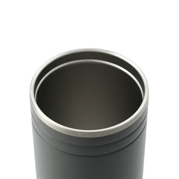 24 oz. double wall stainless steel tumbler with screw-on lid with... from ASI 66887 PCNA / Leed’s