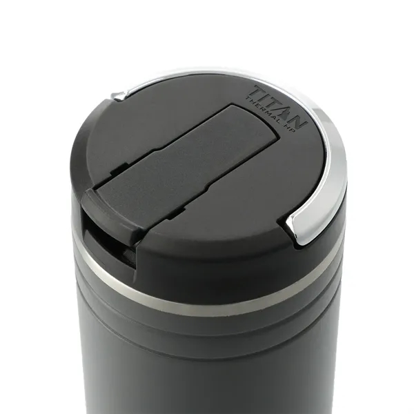 24 oz. double wall stainless steel tumbler with screw-on lid with... from ASI 66887 PCNA / Leed’s