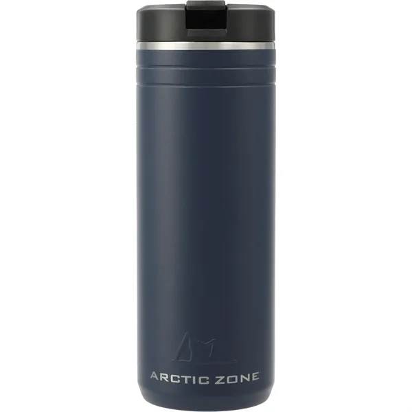 24 oz. double wall stainless steel tumbler with screw-on lid with... from ASI 66887 PCNA / Leed’s