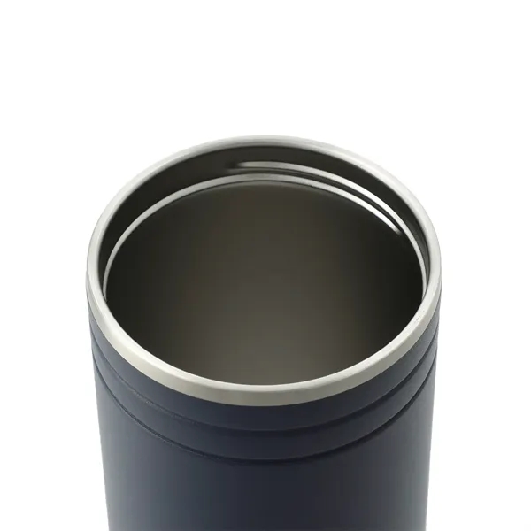 24 oz. double wall stainless steel tumbler with screw-on lid with... from ASI 66887 PCNA / Leed’s