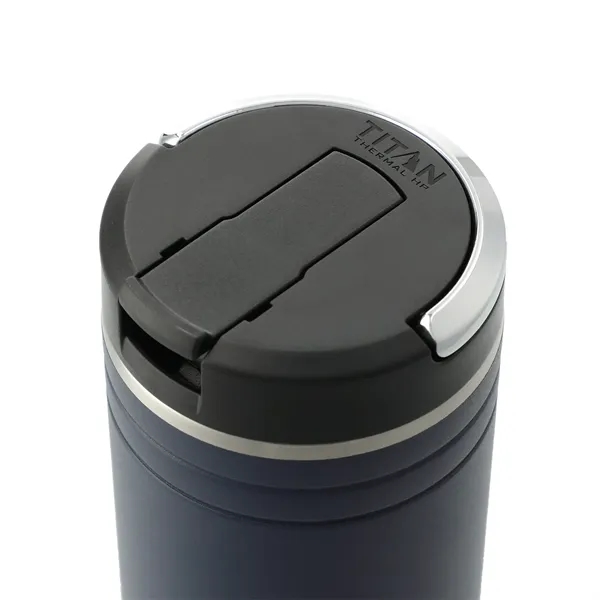 24 oz. double wall stainless steel tumbler with screw-on lid with... from ASI 66887 PCNA / Leed’s