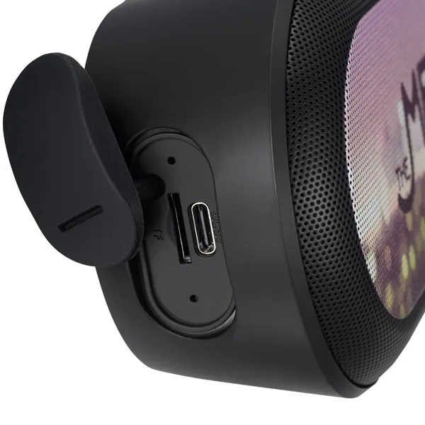 Outdoor waterproof speaker with RGD lights.... from ASI 66887 PCNA / Leeds