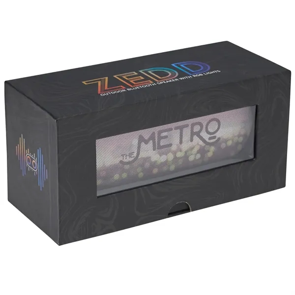 Outdoor waterproof speaker with RGD lights.... from ASI 66887 PCNA / Leeds