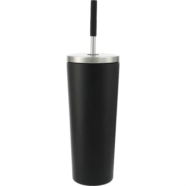 24oz tumbler with a straw lid and flip closure lid... from ASI 66887 PCNA / Leeds