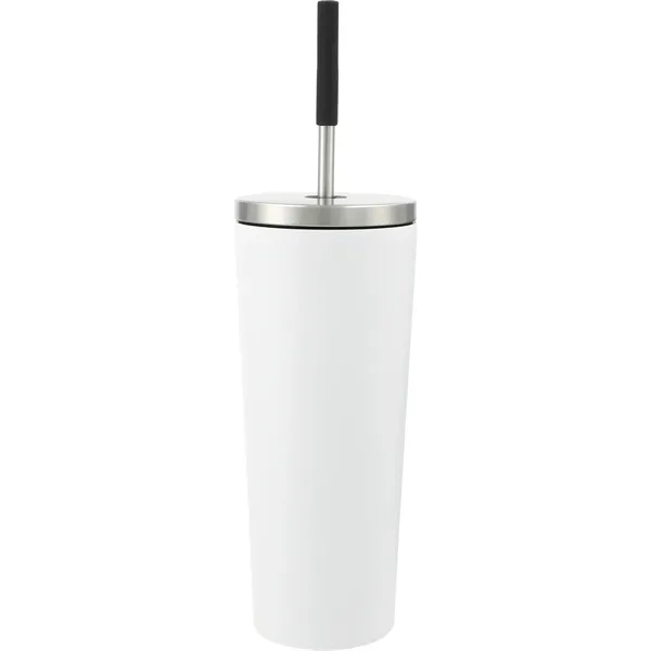 24oz tumbler with a straw lid and flip closure lid... from ASI 66887 PCNA / Leeds