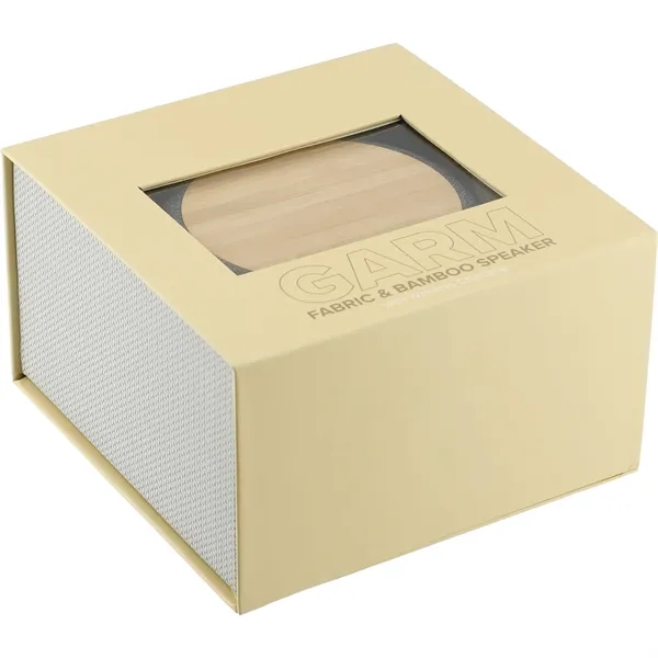 3-watt bamboo speaker with 5-watt wireless charging pad.... from ASI 66887 PCNA / Leeds