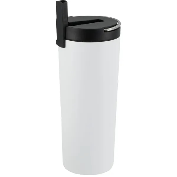 24 oz. vacuum insulated tumbler with straw and lid.... from ASI 66887 PCNA / Leeds