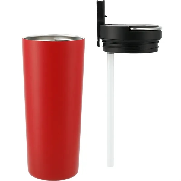 24 oz. vacuum insulated tumbler with straw and lid.... from ASI 66887 PCNA / Leeds