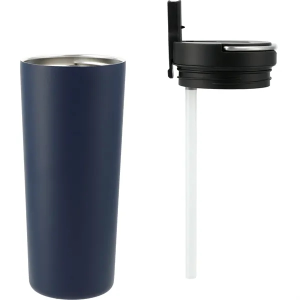 24 oz. vacuum insulated tumbler with straw and lid.... from ASI 66887 PCNA / Leeds
