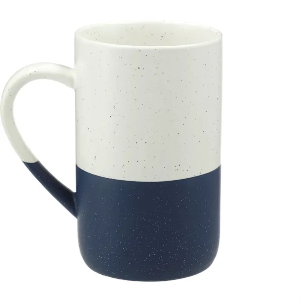 13 oz. speckled ceramic mug with two-tone design.... from ASI 66887 PCNA / Leeds