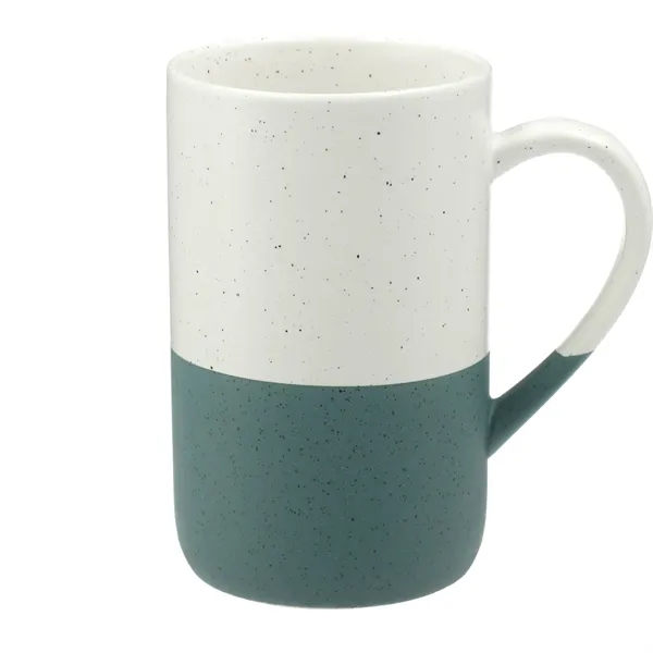 13 oz. speckled ceramic mug with two-tone design.... from ASI 66887 PCNA / Leeds