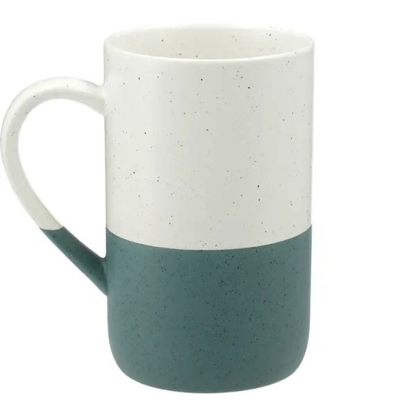 13 oz. speckled ceramic mug with two-tone design.... from ASI 66887 PCNA / Leeds
