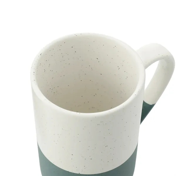 13 oz. speckled ceramic mug with two-tone design.... from ASI 66887 PCNA / Leeds