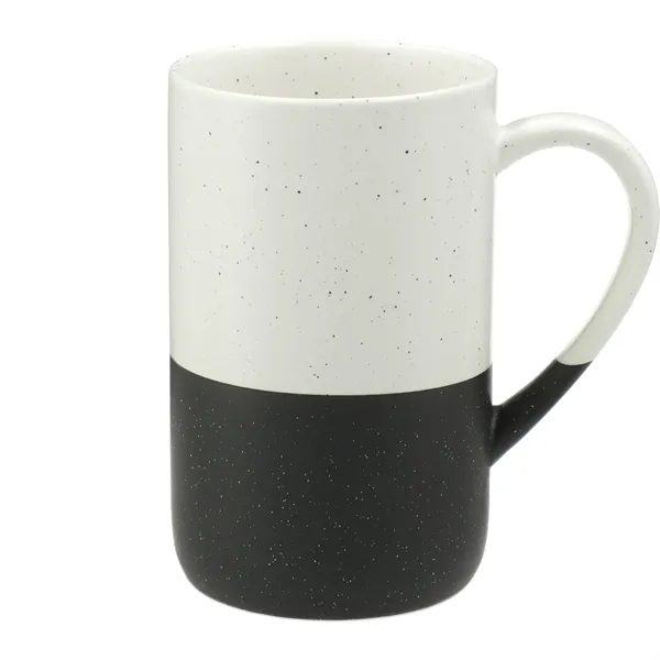 13 oz. speckled ceramic mug with two-tone design.... from ASI 66887 PCNA / Leeds