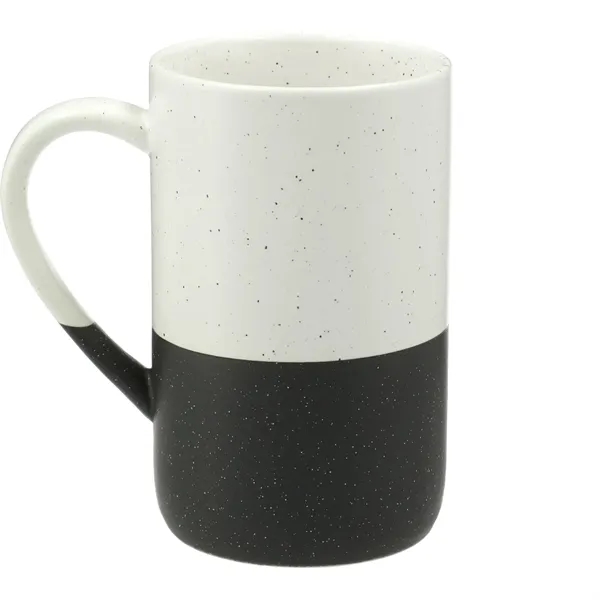 13 oz. speckled ceramic mug with two-tone design.... from ASI 66887 PCNA / Leeds