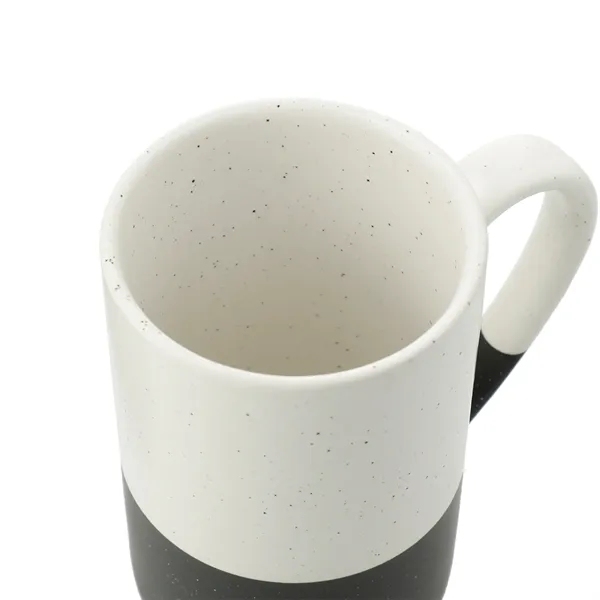 13 oz. speckled ceramic mug with two-tone design.... from ASI 66887 PCNA / Leeds