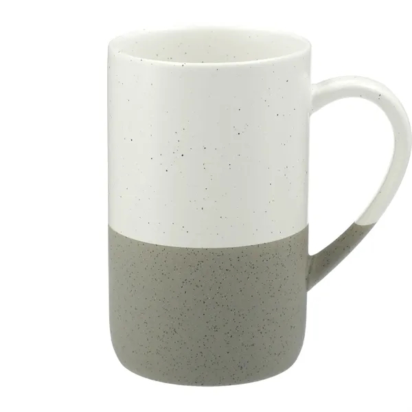 13 oz. speckled ceramic mug with two-tone design.... from ASI 66887 PCNA / Leeds