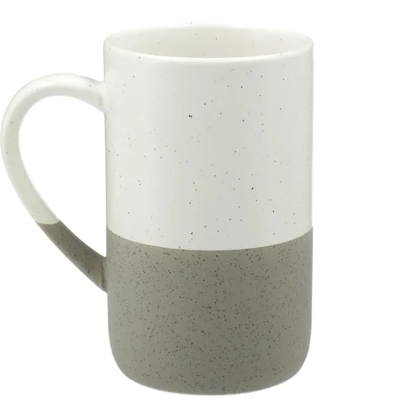 13 oz. speckled ceramic mug with two-tone design.... from ASI 66887 PCNA / Leeds